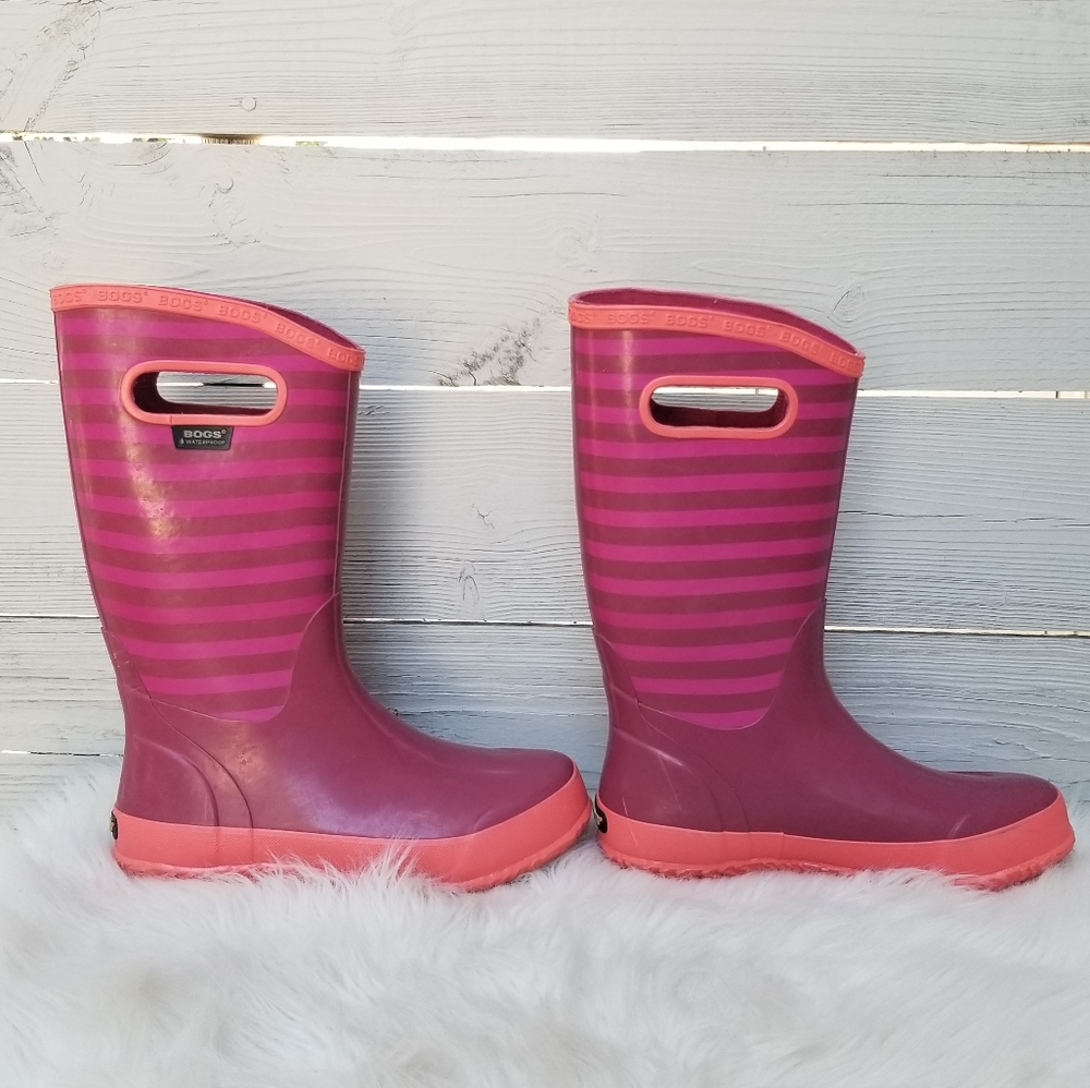 Bogs Striped Rain Boots - Picture 5 of 9